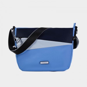 Women's Hedgren Gravity Crossbody Bags Blue | IHV6743MD