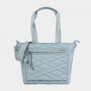 Women's Hedgren Zoe Tote Bags Light Blue | OPK273KJ